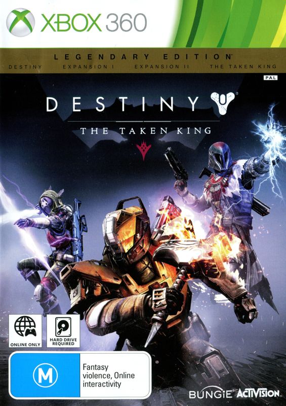 Destiny box art for Xbox 360